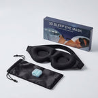3D Sleep Mask, Zero Pressure Blackout.